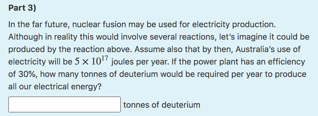 Solved Deuterium Heavy Hydrogen Is An Isotope Of Chegg