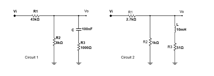 Solved 1 Predict The Behavior Of The Circuits Given Below Chegg