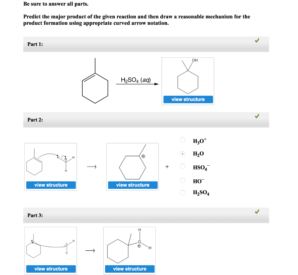 Solved Be Sure To Answer All Parts Predict The Major Chegg