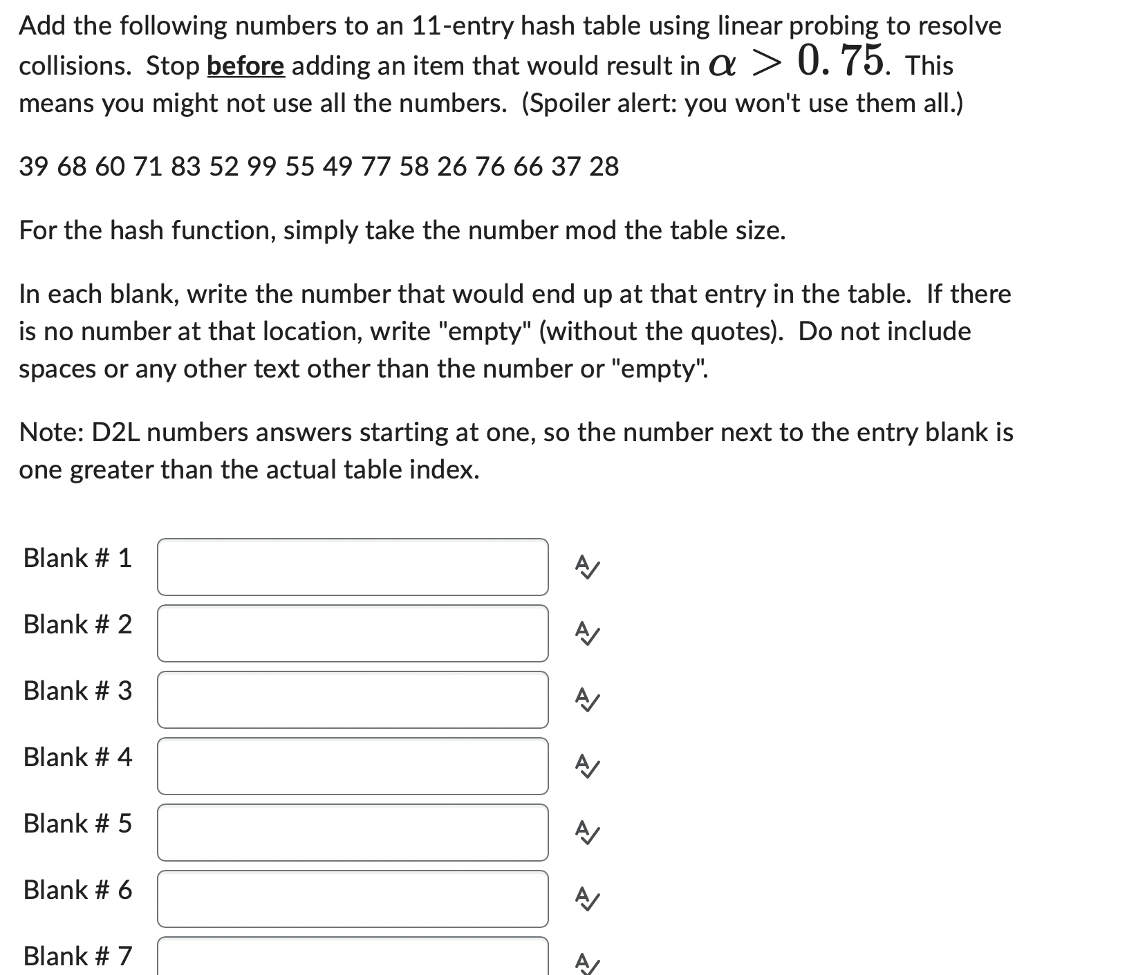 Solved Algorithims And Data Structures Write Correct Chegg