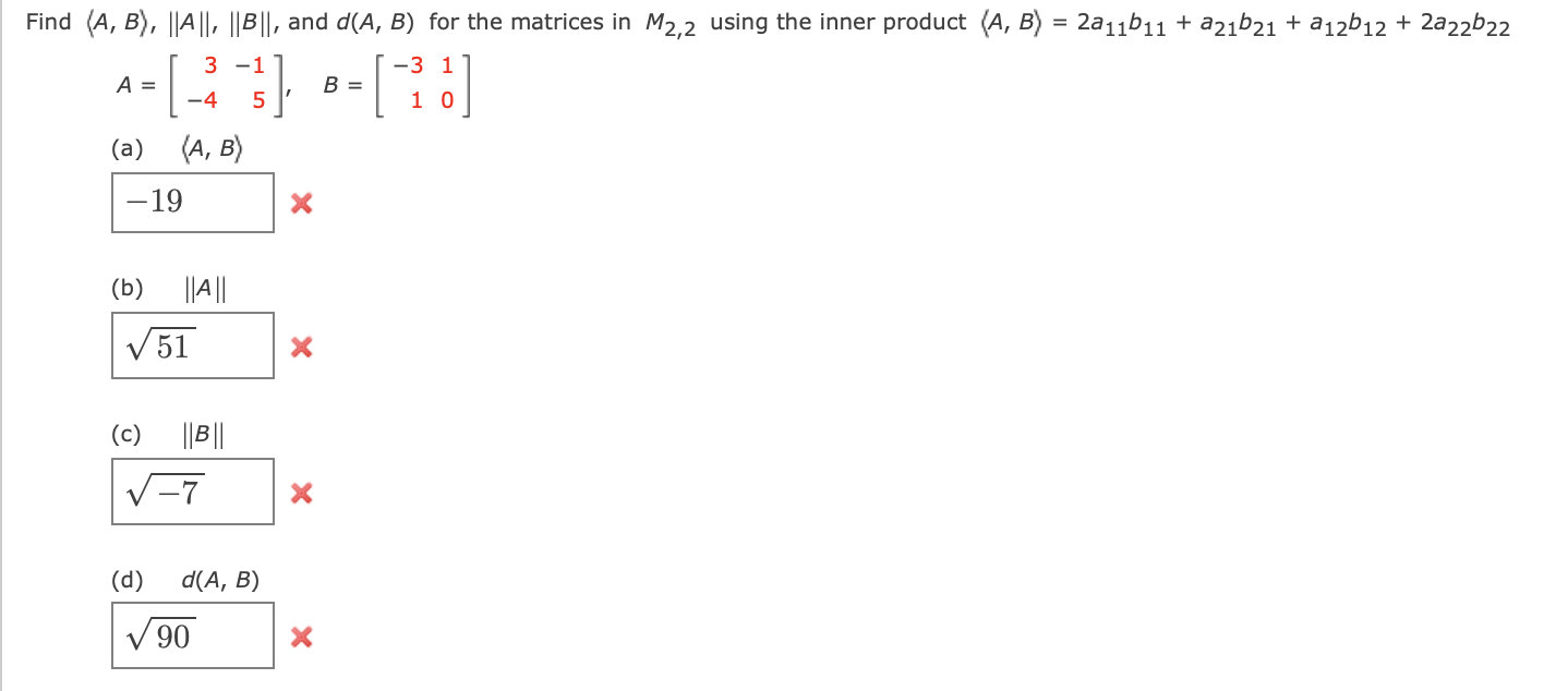 Solved Find U V V And D U V For The Chegg