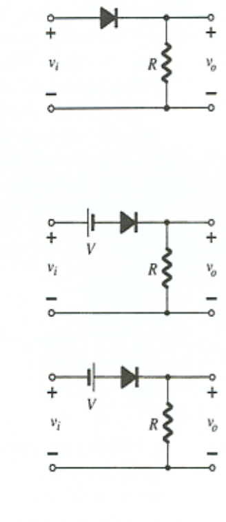 Solved Set Up All The Clipper Circuits You See Below And Chegg