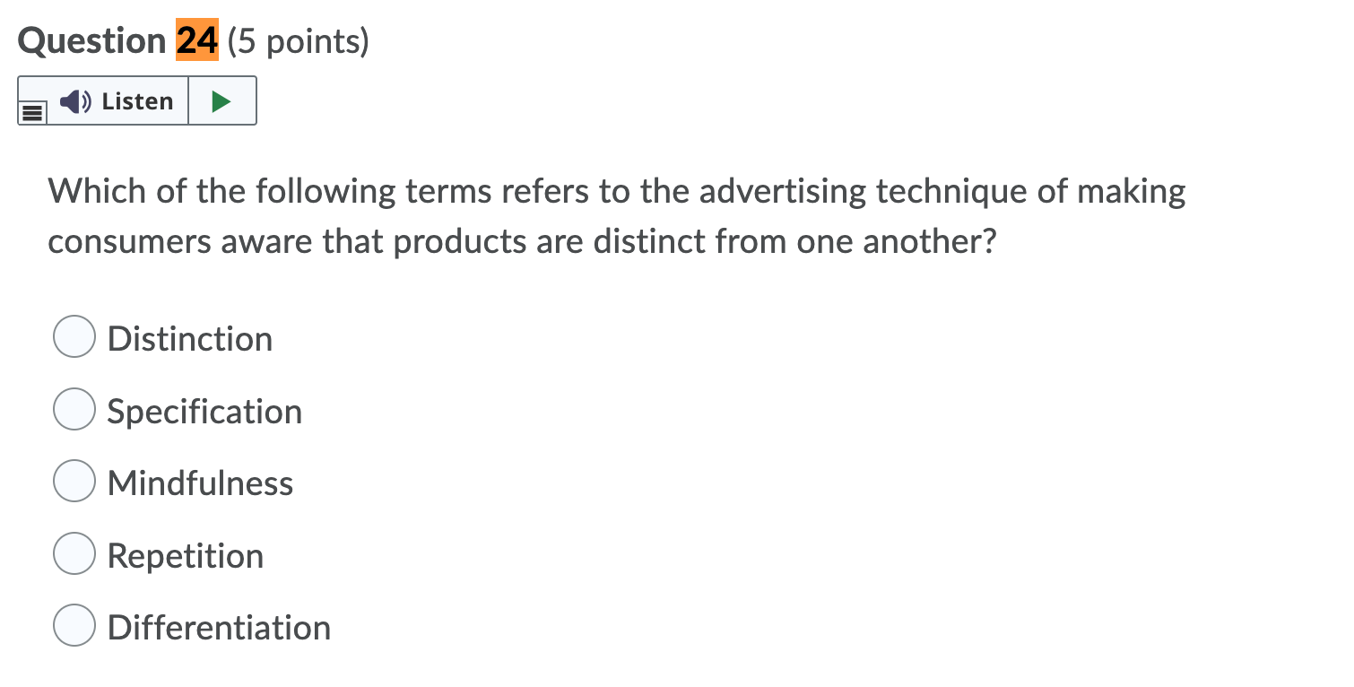 Solved Question 11 5 Points Saved 1 Listen Which Of The Chegg