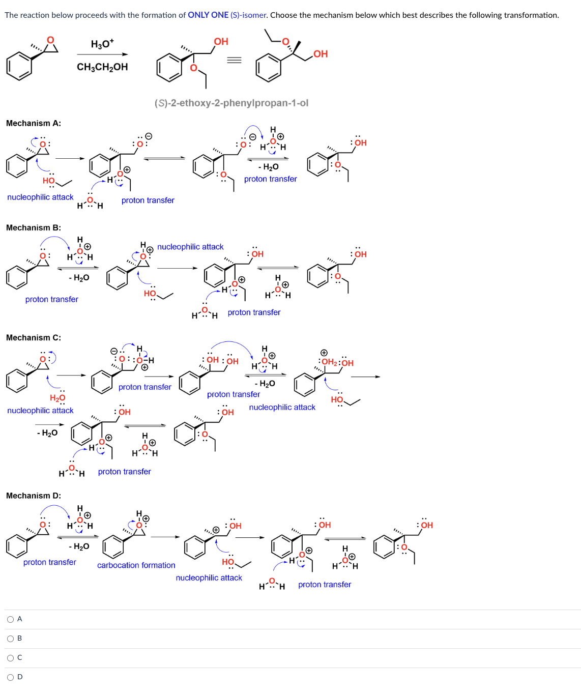 Solved S 2 Ethoxy 2 Phenylpropan 1 Ol Chegg