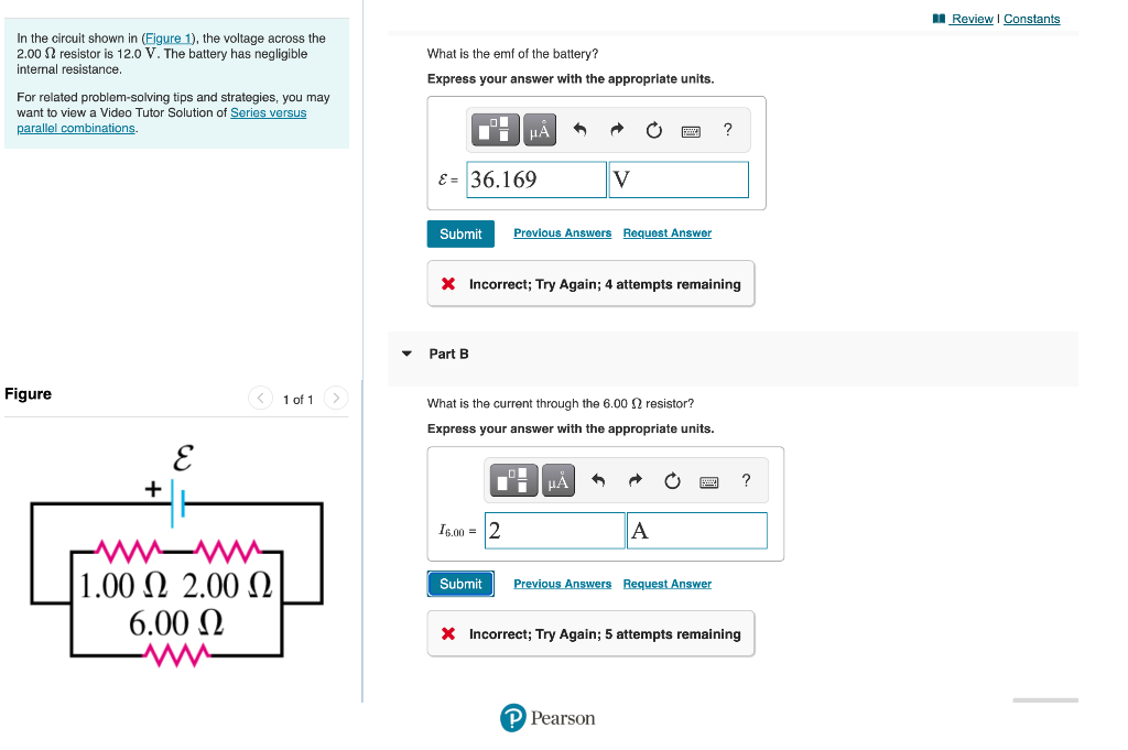 Solved Review Constants In The Circuit Shown In Figure 1 Chegg