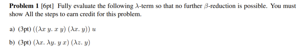 Solved Problem Pt Fully Evaluate The Following Term Chegg