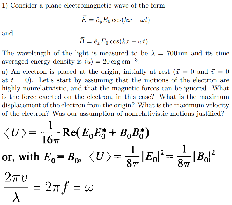 Solved Problem Conceptual Consider The Electric Field Of A