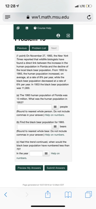 Solved 12 34 Ww1 Math Msu Edu Course Help Previous Problem Chegg