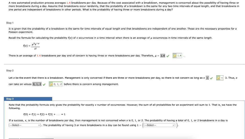 Solved A New Automated Production Process Averages 1 4 Chegg