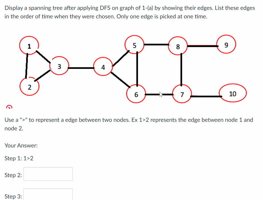 Solved Please Apply Dfs By Using A Stack On The Following Chegg