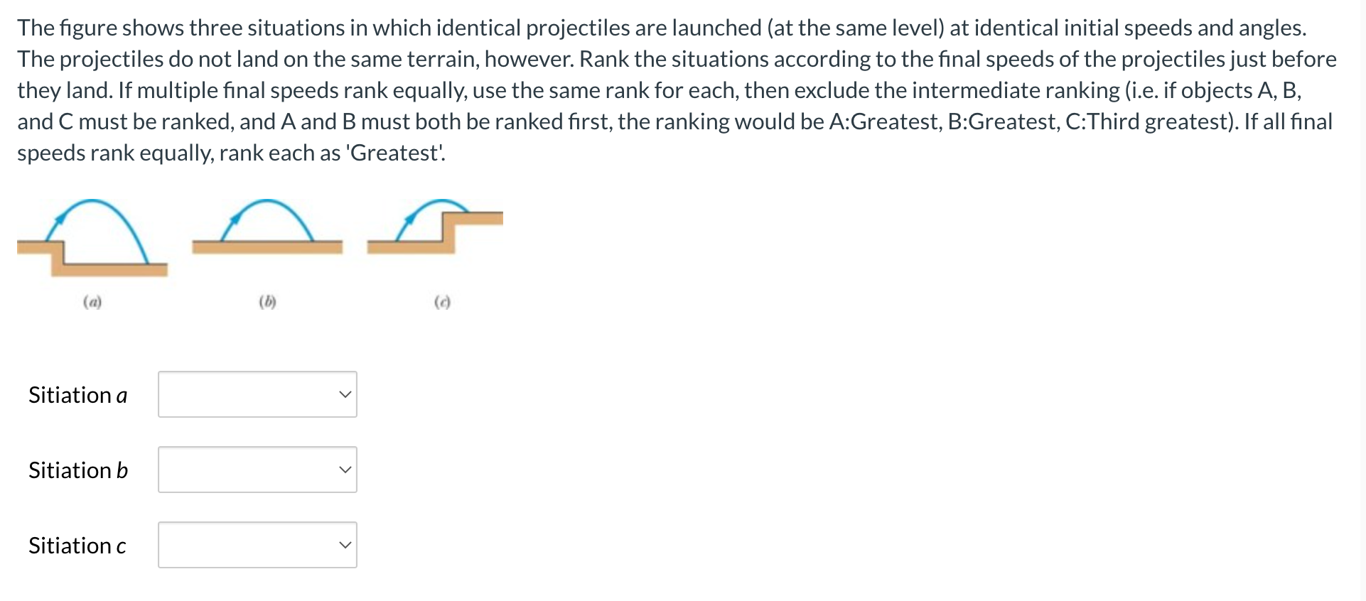 Solved The Figure Shows Three Situations In Which Identical Chegg