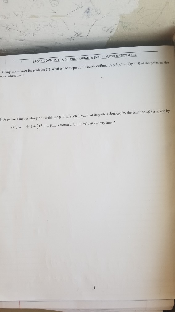 Solved 7 Let Y Be Defined Implicitly Be Defined A Function Chegg