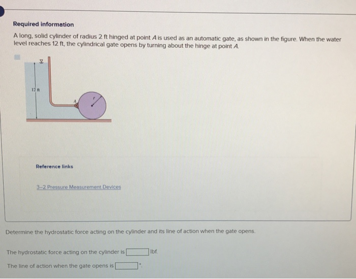 Solved Required Information A Long Solid Cylinder Of Radius Chegg