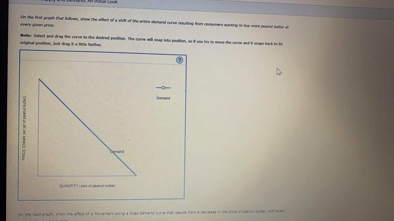 Solved The Following Two Graphs Depict The Market For Chegg