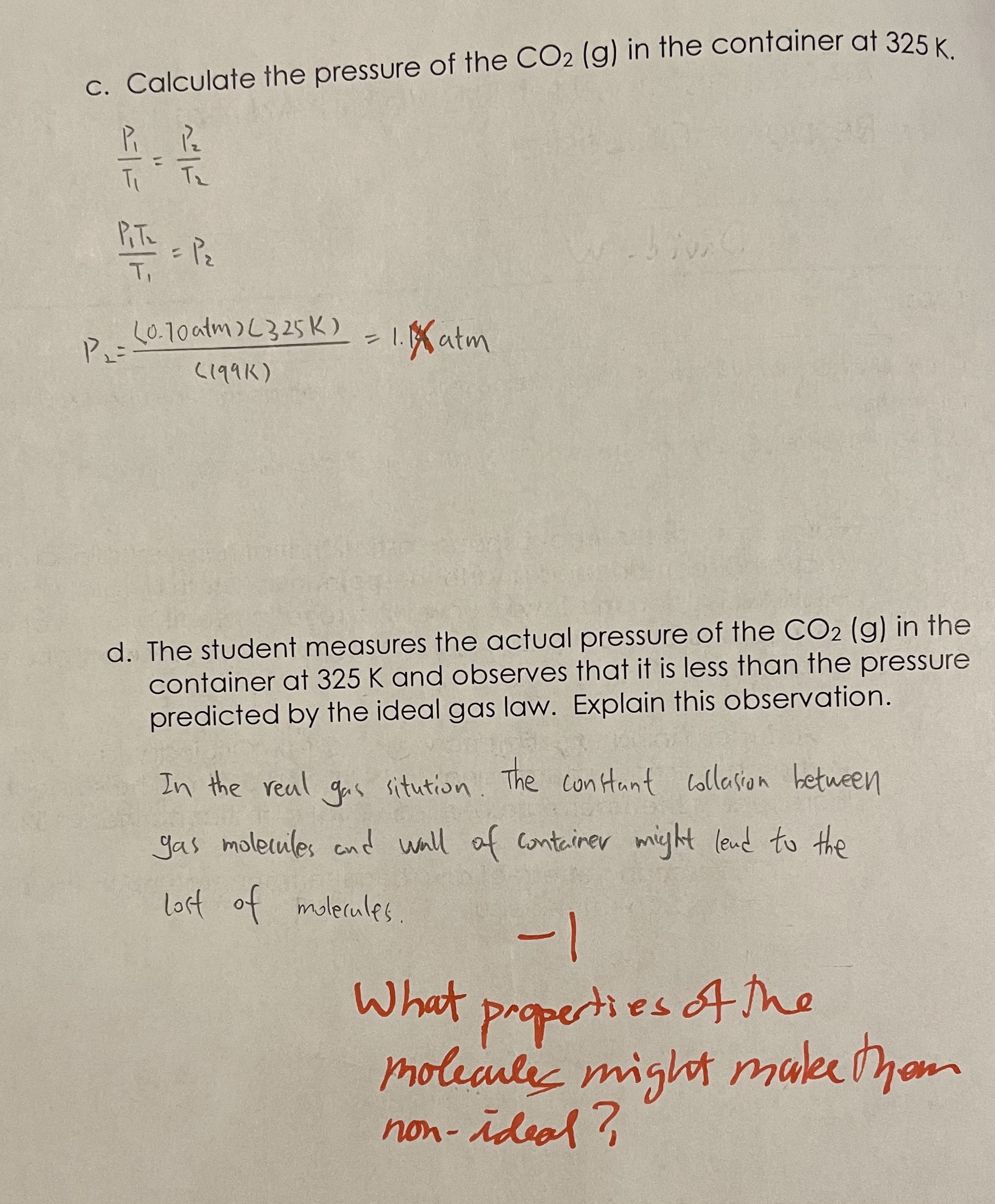 Solved Or Parts Of The Free Response Question That Require Chegg