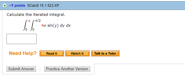 Solved 10 1 1 Points Previous Answers Scalc8 Chegg