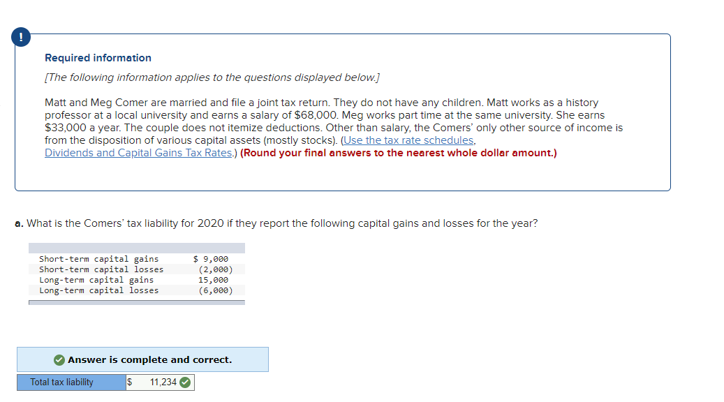 Solved Required Information The Following Information Chegg