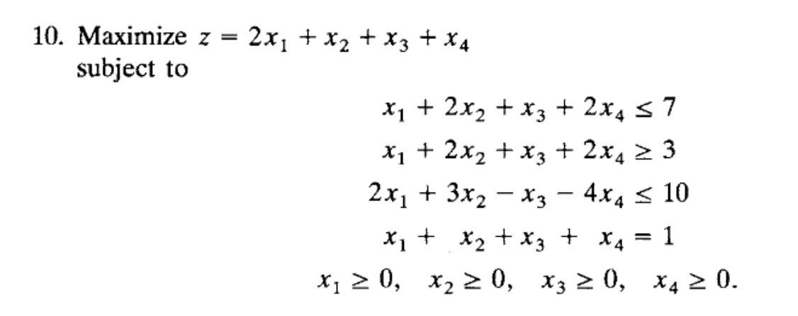 Solved Duality Lp Use Simplex Method And Then Solve Their Chegg