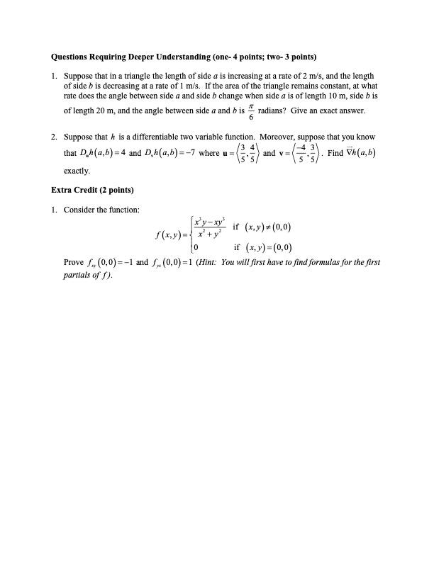 Solved MTH 246 Homework 5 Due October 11 2022 At 3 20pm Chegg