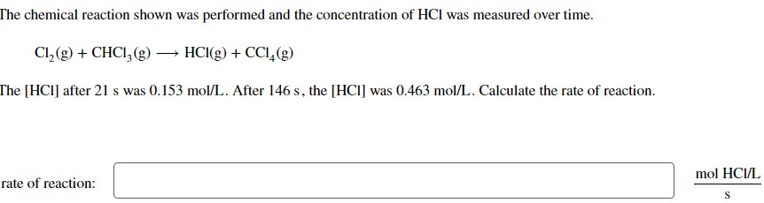 Solved The Chemical Reaction Shown Was Performed And The Chegg