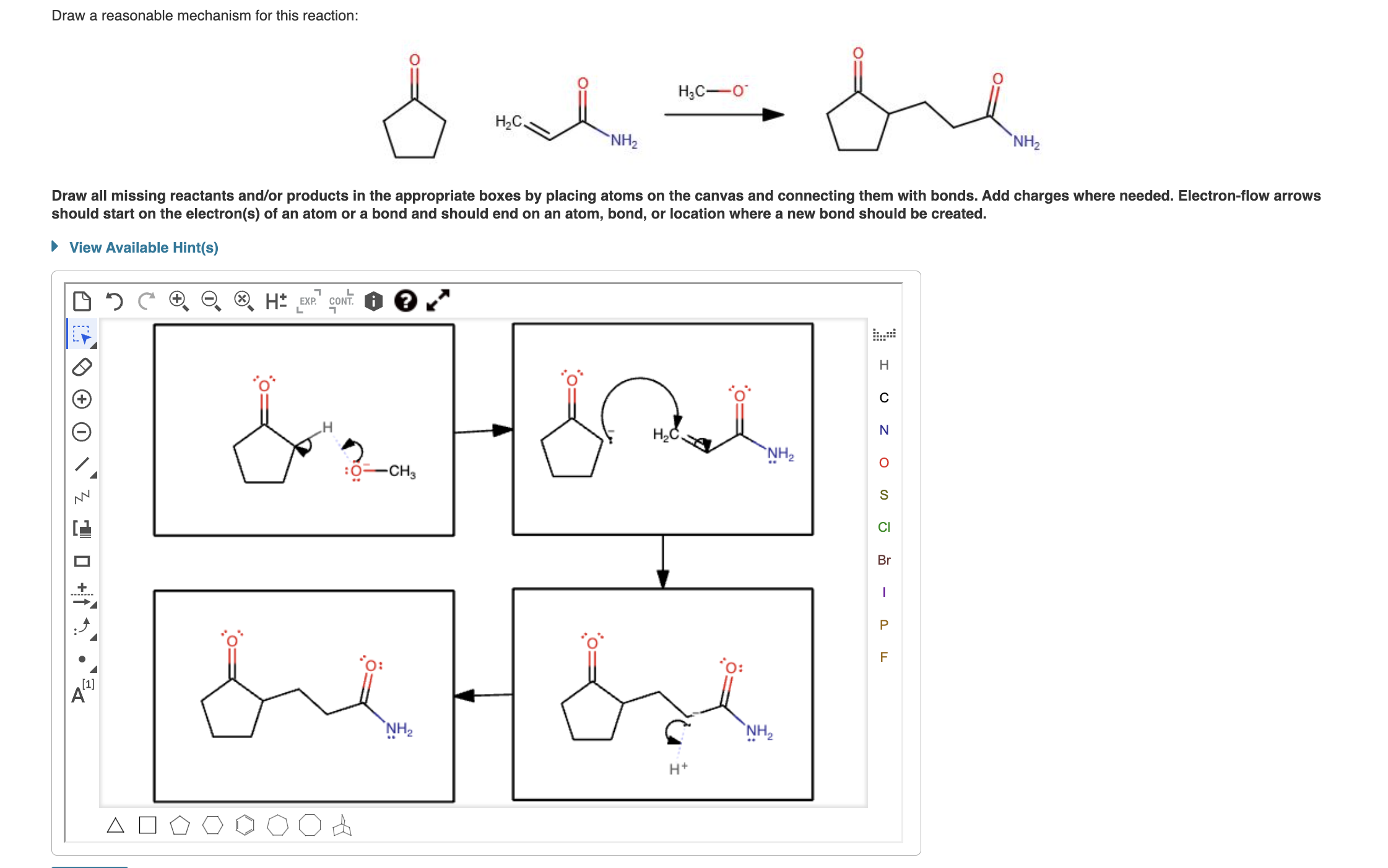 Solved Draw A Reasonable Mechanism For This Reaction Should Chegg