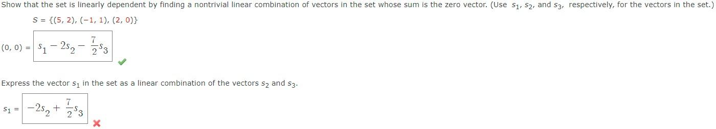 Solved S Express The Vector S Chegg