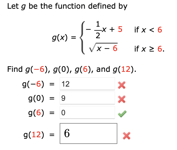 Solved Let G Be The Function Defined By G X 21x 5x6 If Chegg