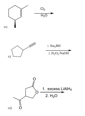 Solved Predict The Structure Major Organic Product Of The Chegg