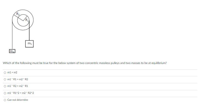 Solved R2 RU M M2 Which Of The Following Must Be True For Chegg