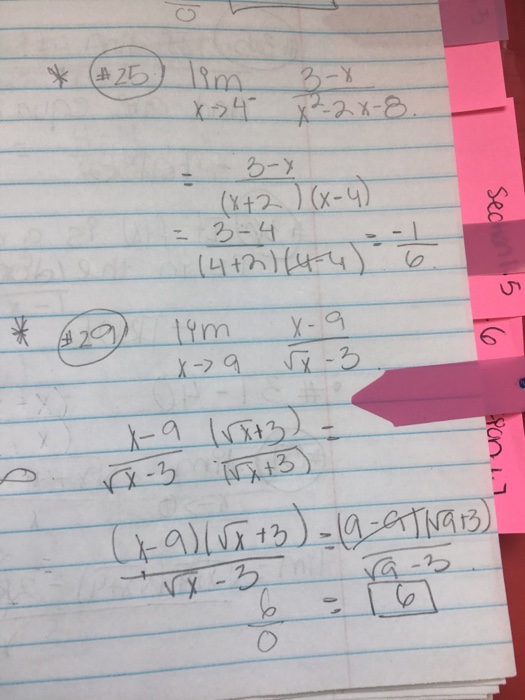 Solved Lim X Rightarrow 4 3 X X 2 2x 8 3 X X Chegg