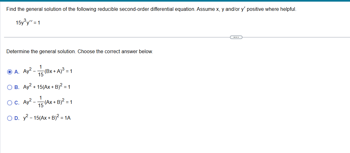 Find The General Solution Of The Following Reducible Chegg