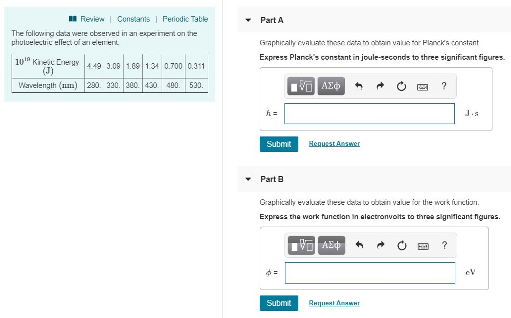 Solved L Review I Constants Periodic Table Part A The Chegg