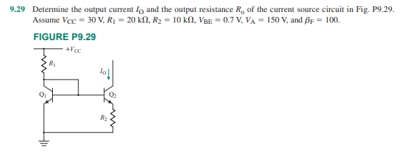 Solved Determine The Output Current Io And The Output Chegg