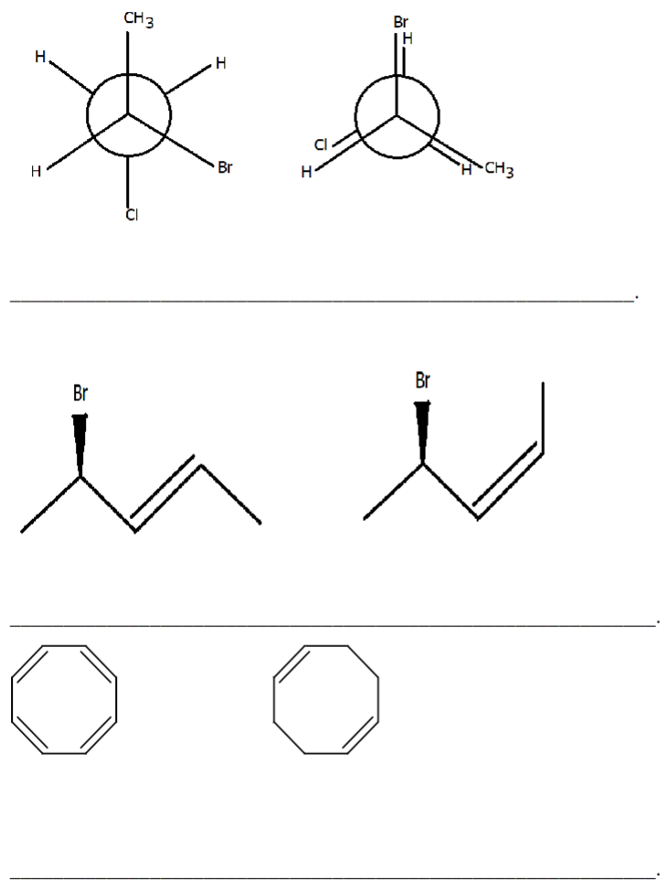 Solved Classify The Following Pairs Of Compounds As Chegg