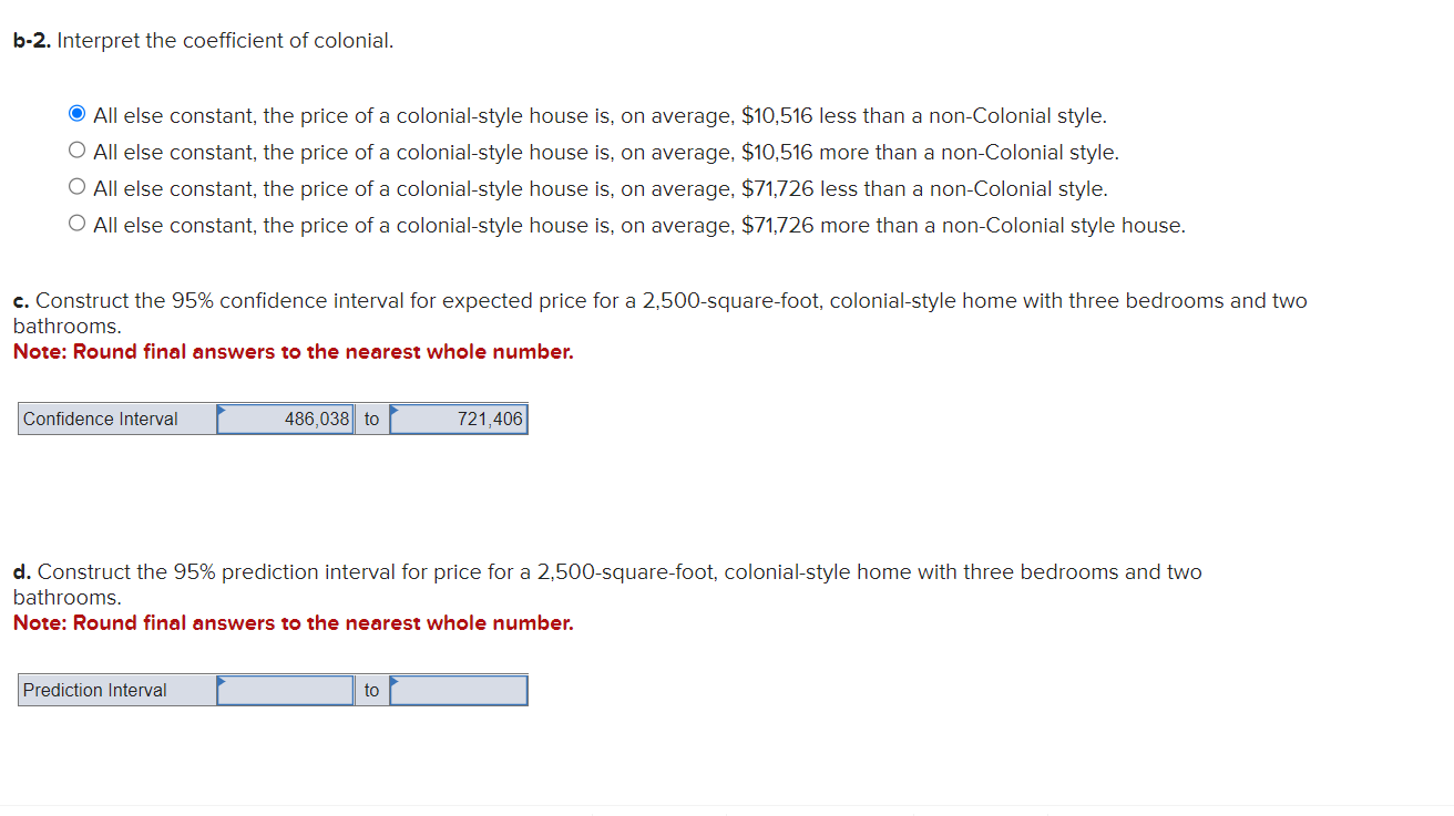 Solved A Realtor Is Analyzing The Relationship Between The Chegg