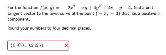 Solved For The Function F X Y 2x2xy 4y2 2xy4 Find A Chegg