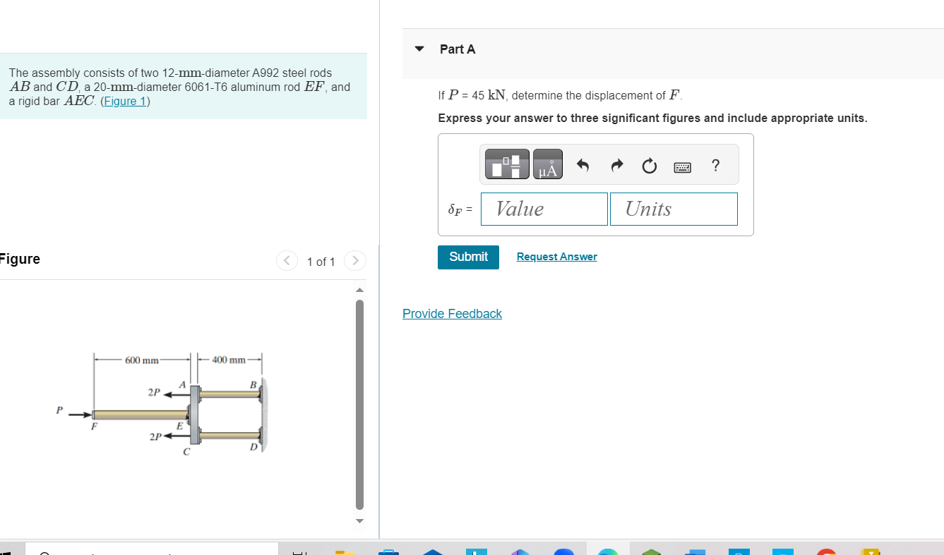 Solved The Assembly Consists Of Two 12 Mm Diameter A992 Chegg