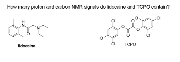 Solved How Many Proton And Carbon NMR Signals Do Lidocaine Chegg