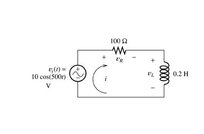 Solved A Find The Phasor For The Current Of The Circuit Chegg