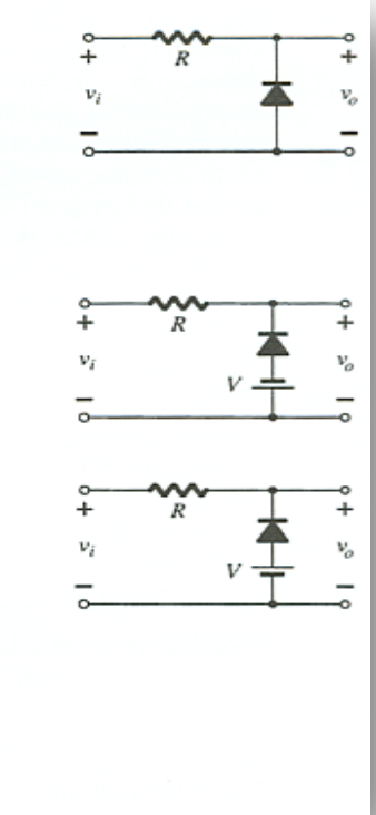 Solved Set Up All The Clipper Circuits You See Below And Chegg