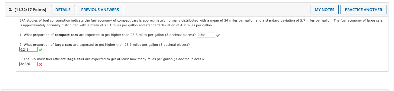 Solved 2 11 32 17 Points DETAILS PREVIOUS ANSWERS MY Chegg