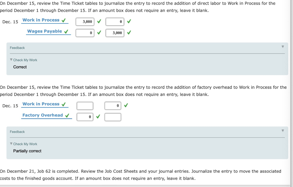 Solved Mastery Problem Job Order Costing Purl Of Great Chegg