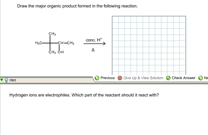 draw-the-major-organic-product-formed-in-the-following-chegg
