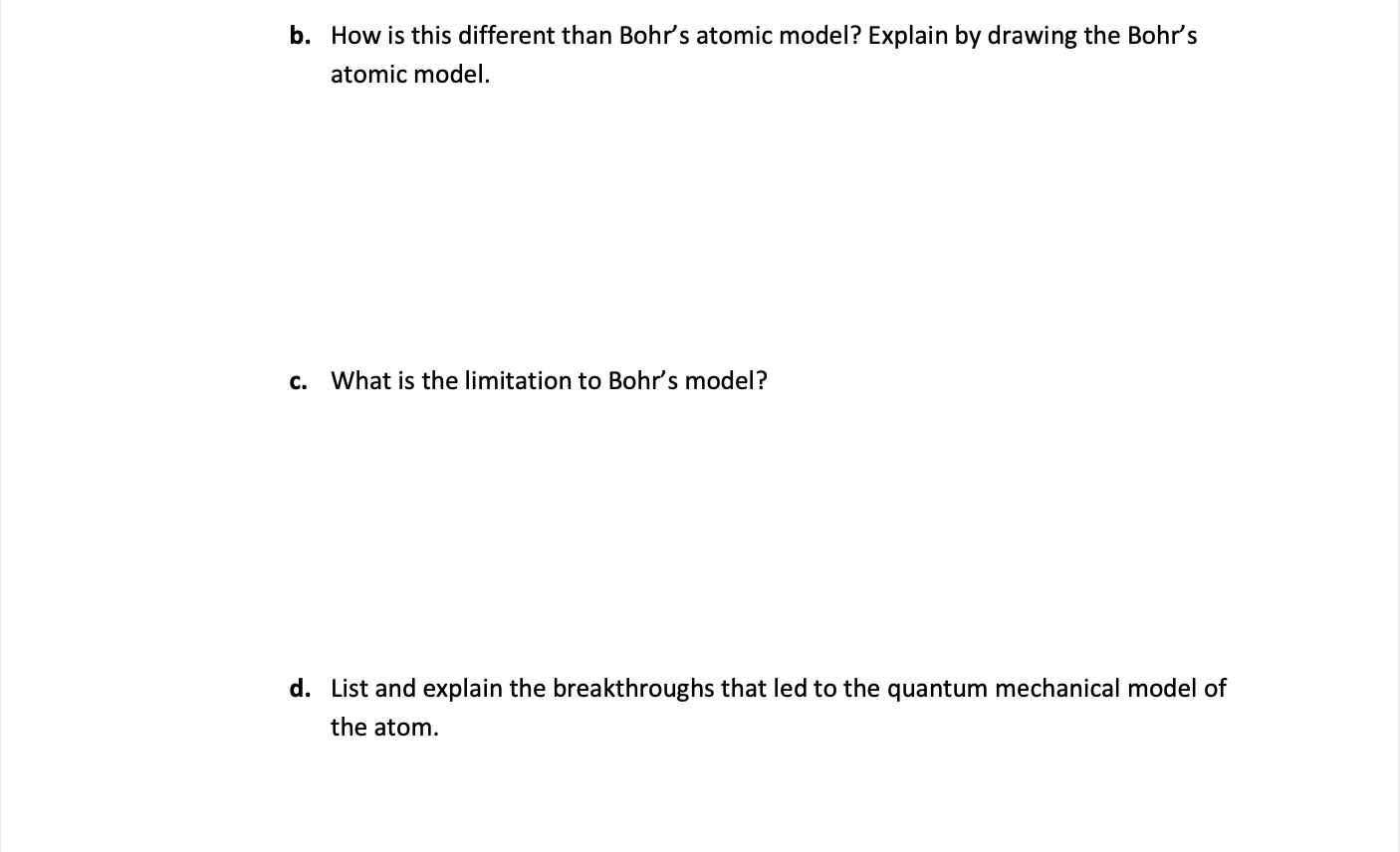 Solved 4 Please Answer The Following Questions A How Do Chegg