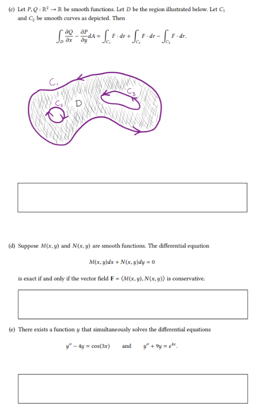 Solved C Let P Q R2 R Be Smooth Functions Let D Be The Chegg