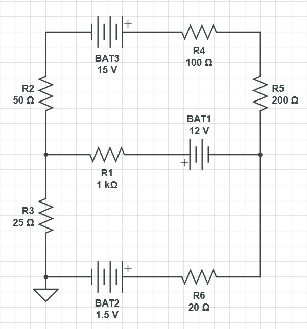 Solved Determine the currents through 𝑅1 𝑅2 and 𝑅3 in Chegg