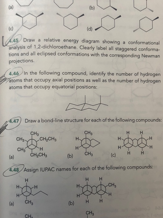 Solved 5 Draw A Relative Energy Diagram Showing A Chegg