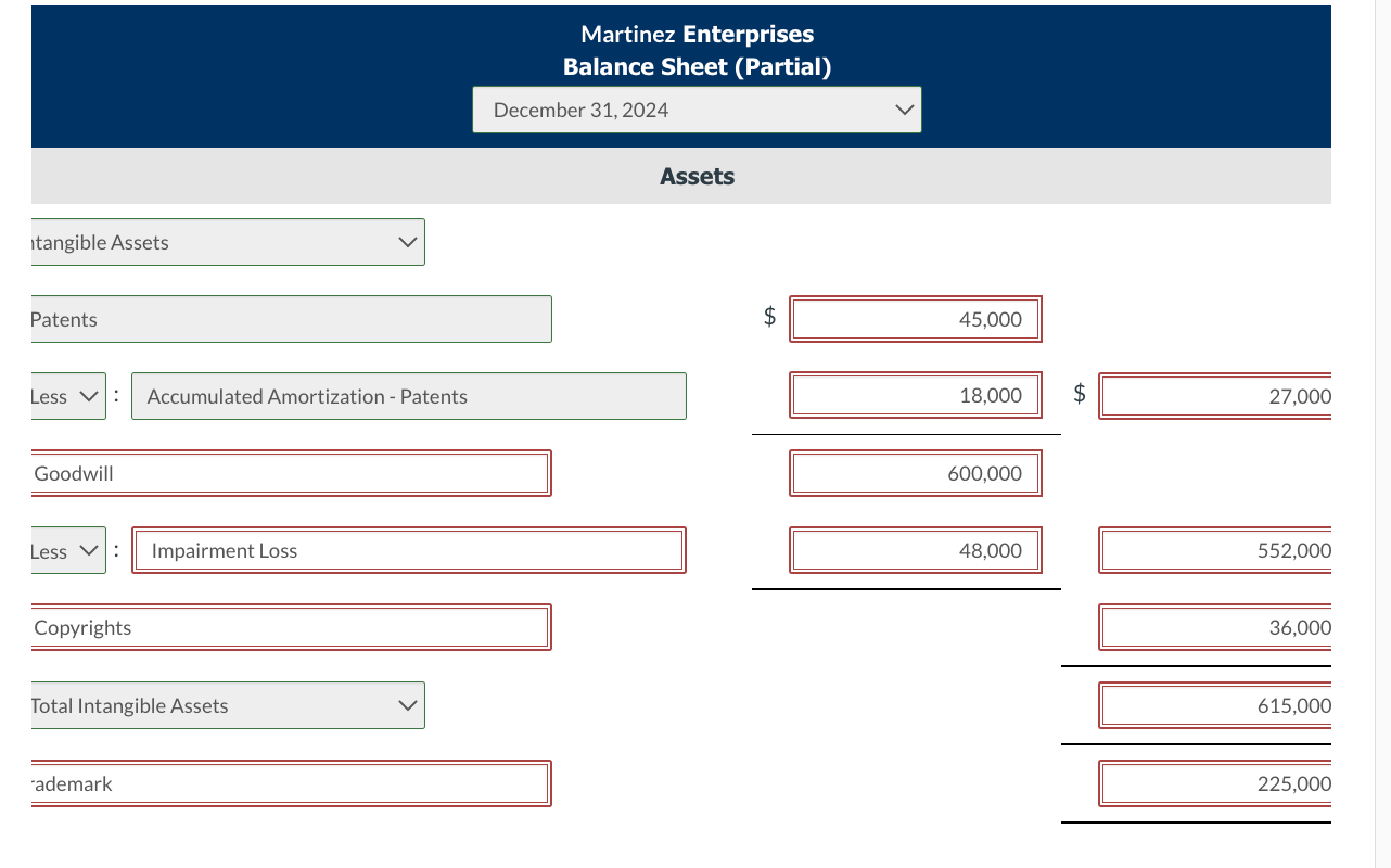 Solved Martinez Enterprises Has A December Fiscal Year Chegg