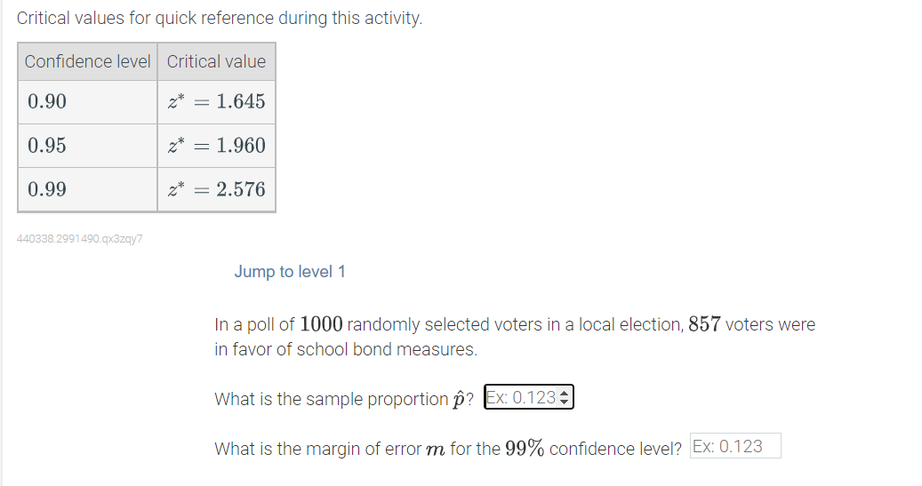 Solved Critical Values For Quick Reference During This Chegg