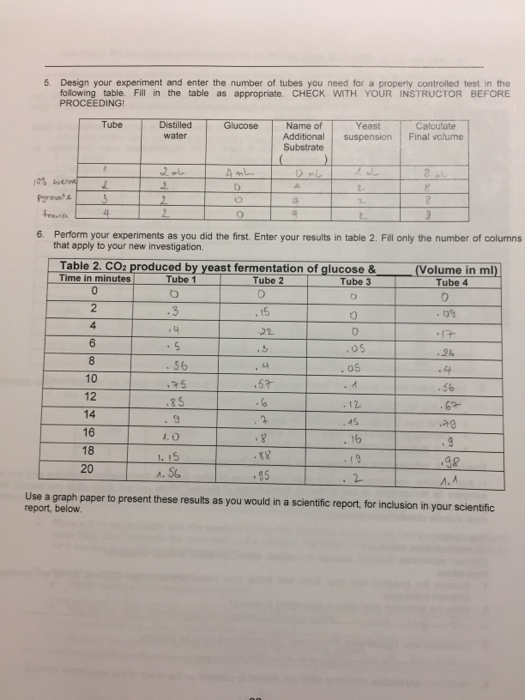 Solved Fermentation Scientific Report Alcoholic Fermentat...